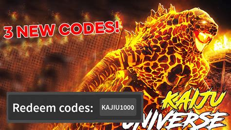 kaiju universe codes|More.